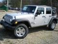 2011 Bright Silver Metallic Jeep Wrangler Unlimited Sport 4x4  photo #1