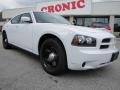 2010 Stone White Dodge Charger Police  photo #1