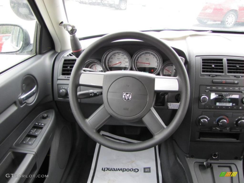 2010 Charger Police - Stone White / Dark Slate Gray photo #17