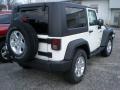 2010 Stone White Jeep Wrangler Sport 4x4  photo #2