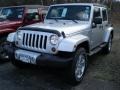 2011 Bright Silver Metallic Jeep Wrangler Unlimited Sahara 4x4  photo #1