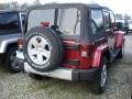 2011 Deep Cherry Red Jeep Wrangler Unlimited Sahara 4x4  photo #2