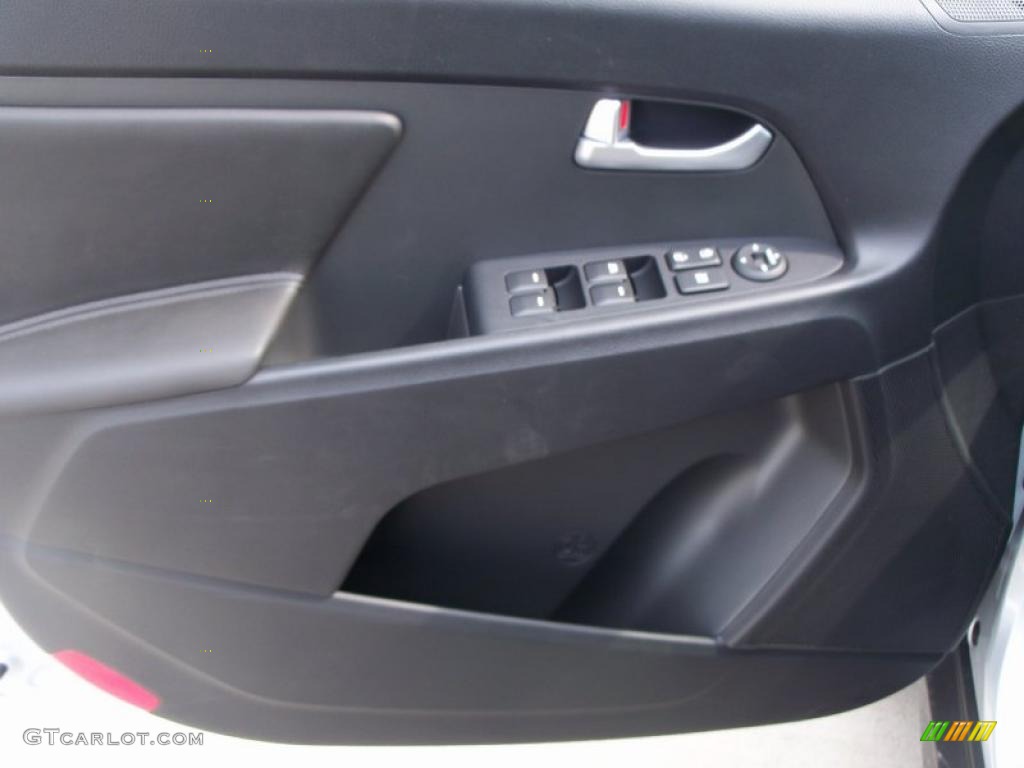 2011 Kia Sportage SX AWD Black Door Panel Photo #47501998