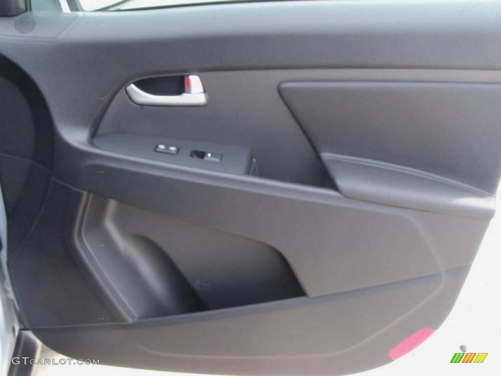2011 Kia Sportage SX AWD Black Door Panel Photo #47502025