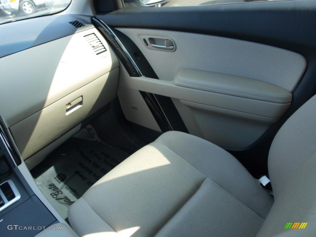 2007 CX-9 Grand Touring AWD - Crystal White Pearl Mica / Sand photo #13