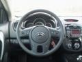 2011 Kia Forte Koup Black Interior Steering Wheel Photo