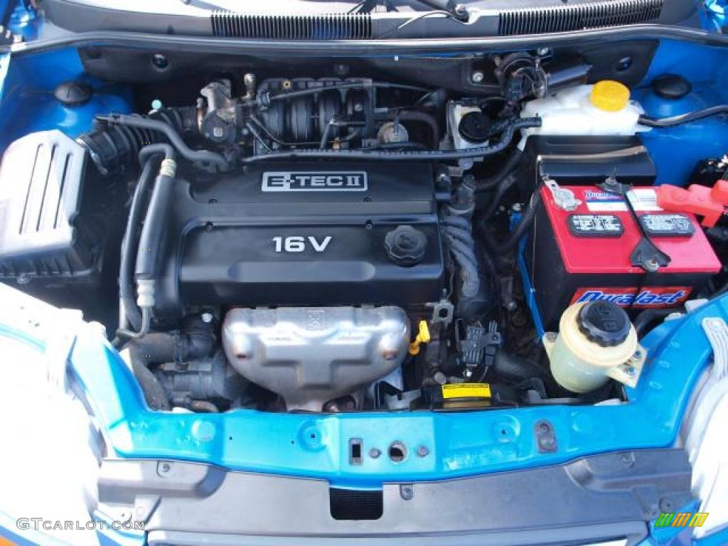 2005 Chevrolet Aveo LT Sedan 1.6L DOHC 16V 4 Cylinder Engine Photo #47502796