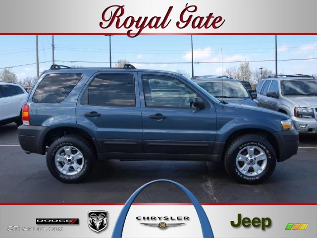 Norsea Blue Metallic Ford Escape