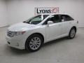 2011 Blizzard Pearl White Toyota Venza I4  photo #1