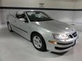 2007 Silver Metallic Saab 9-3 2.0T Convertible  photo #4