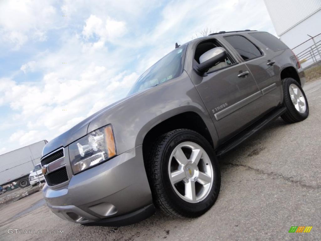 2007 Tahoe LT 4x4 - Graystone Metallic / Dark Titanium/Light Titanium photo #1
