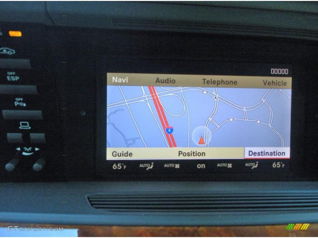 2007 Mercedes-Benz S 550 Sedan Navigation Photo #47505385