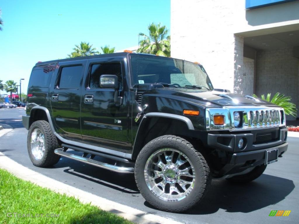 2007 H2 SUV - Black / Ebony Black photo #4