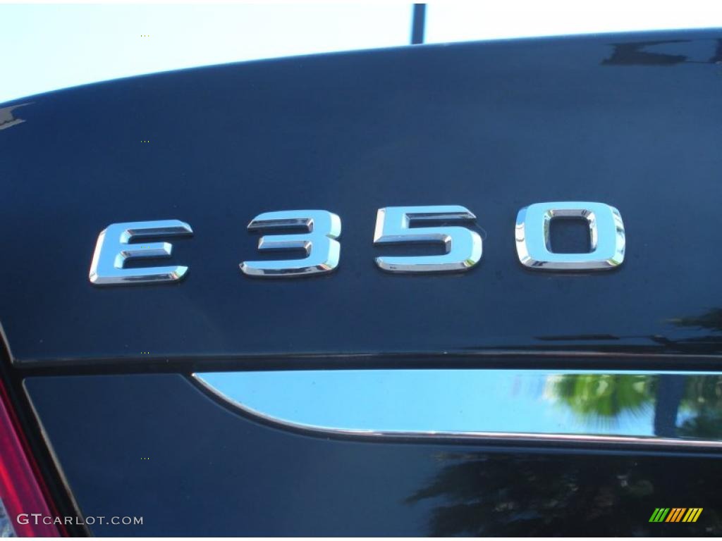 2009 E 350 Sedan - Black / Cashmere photo #9