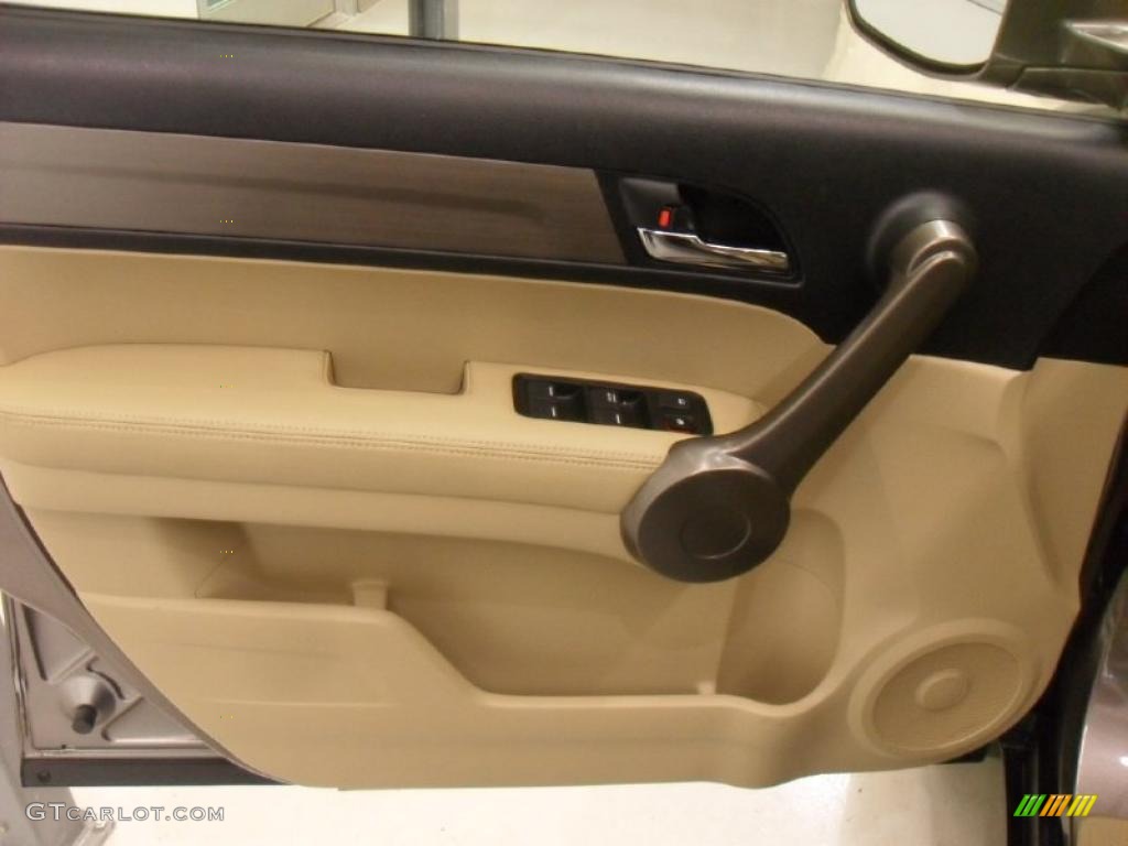 2009 CR-V EX-L - Urban Titanium Metallic / Ivory photo #9