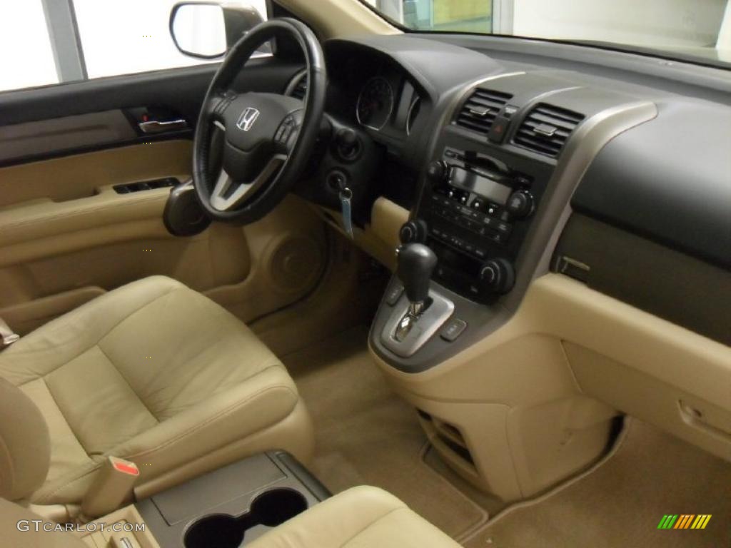 2009 CR-V EX-L - Urban Titanium Metallic / Ivory photo #24