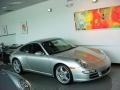 Arctic Silver Metallic - 911 Carrera S Coupe Photo No. 2