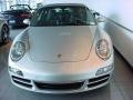 Arctic Silver Metallic - 911 Carrera S Coupe Photo No. 7