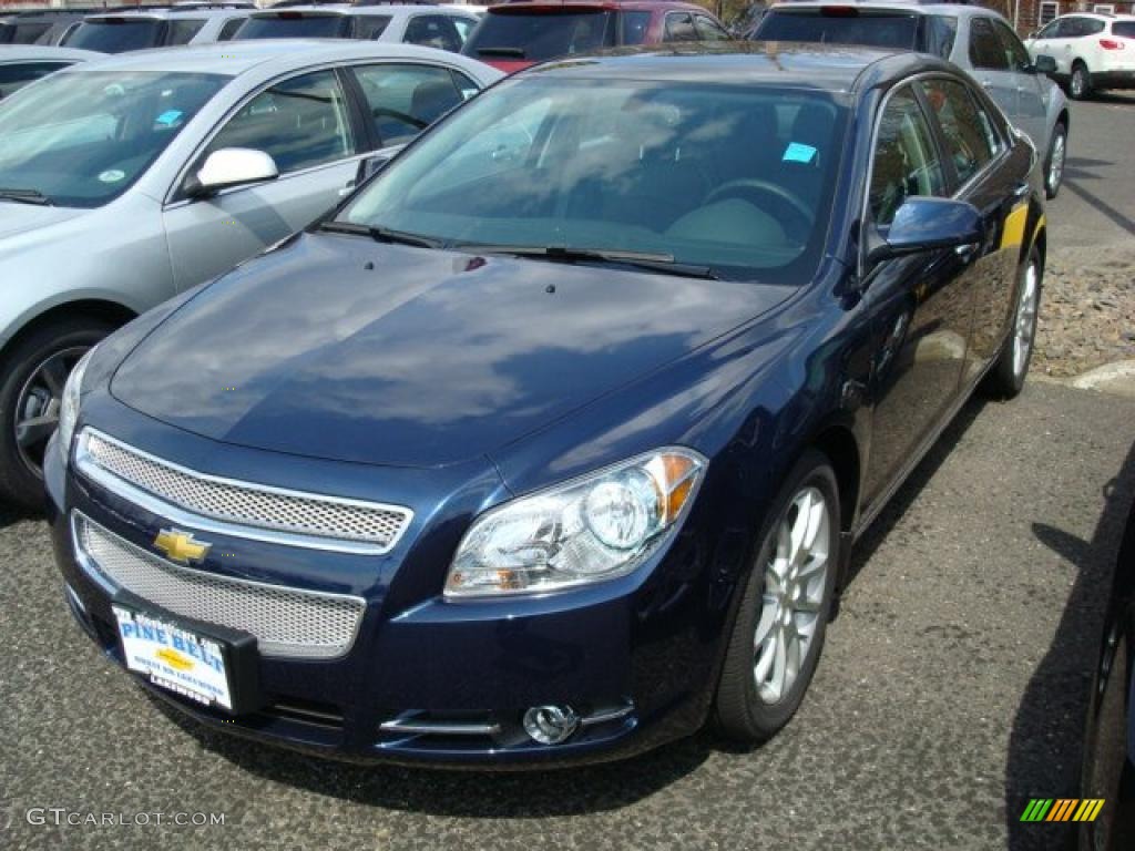 2011 Malibu LTZ - Imperial Blue Metallic / Ebony photo #1