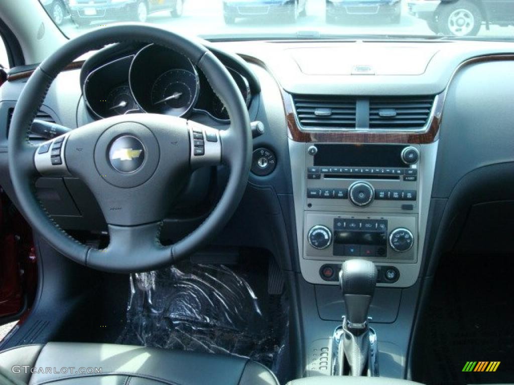 2011 Chevrolet Malibu LTZ Ebony Dashboard Photo #47507575
