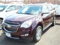 Espresso Brown Metallic 2011 Chevrolet Equinox LTZ AWD Exterior