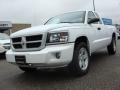 2008 Bright White Dodge Dakota Big Horn Extended Cab  photo #1