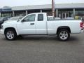 2008 Bright White Dodge Dakota Big Horn Extended Cab  photo #3