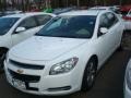 2011 Summit White Chevrolet Malibu LT  photo #1