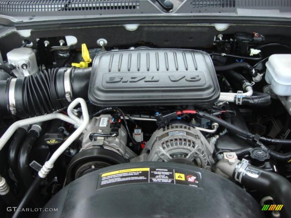 2008 Dodge Dakota Big Horn Extended Cab Engine Photos
