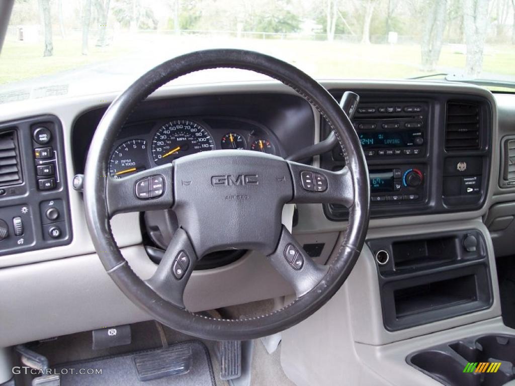 2003 GMC Sierra 1500 SLT Extended Cab 4x4 Steering Wheel Photos