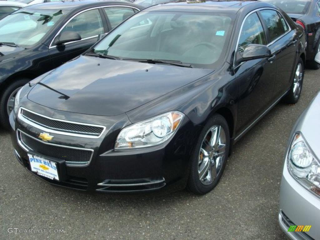 2011 Malibu LT - Black Granite Metallic / Ebony photo #1