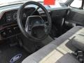  1990 F150 XLT Lariat Regular Cab Dark Charcoal Interior