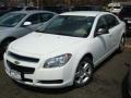 2011 Summit White Chevrolet Malibu LS  photo #1