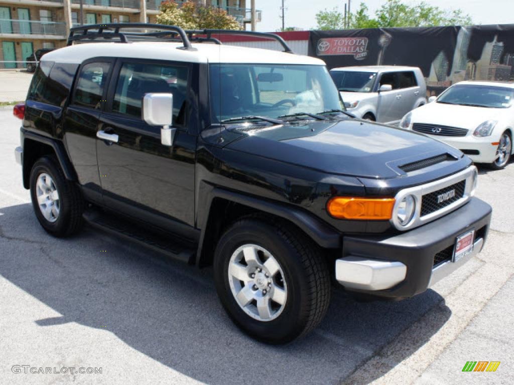 2007 FJ Cruiser  - Black Diamond / Dark Charcoal photo #6