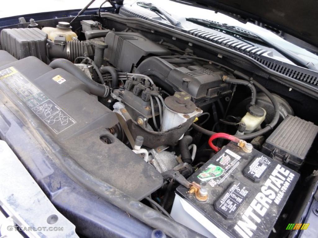 2003 Ford Explorer Xlt 4x4 40 Liter Sohc 12 Valve V6 Engine Photo