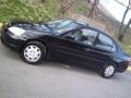 2002 Nighthawk Black Pearl Honda Civic DX Sedan  photo #10