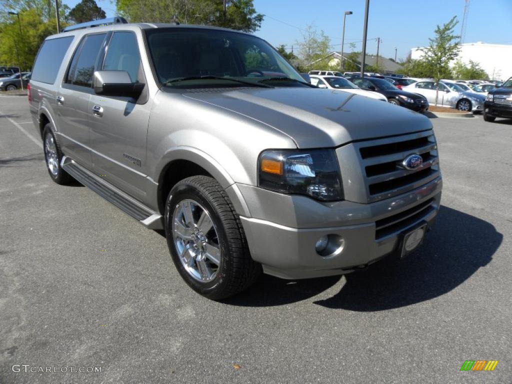 Vapor Silver Metallic 2008 Ford Expedition EL Limited 4x4 Exterior Photo #47513614