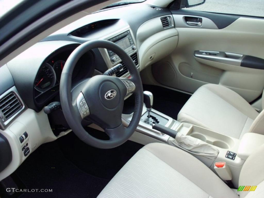 Ivory Interior 2010 Subaru Impreza Outback Sport Wagon Photo #47514094