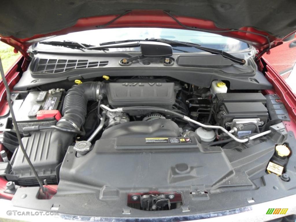2008 Dodge Durango SLT 4.7 Liter SOHC 16-Valve Flex-Fuel V8 Engine Photo #47514643