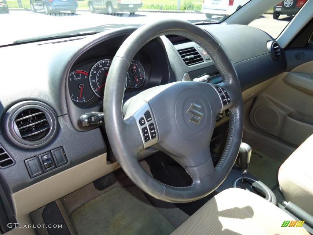 2009 Suzuki SX4 Sedan LE Steering Wheel Photos