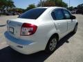 2009 White Water Pearl Suzuki SX4 Sedan LE  photo #12