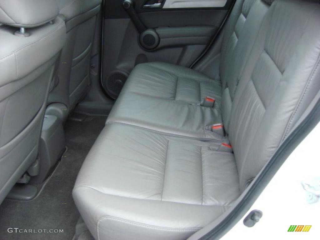 2010 CR-V EX-L - Taffeta White / Gray photo #11