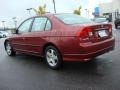 2005 Tango Red Pearl Honda Civic EX Sedan  photo #4