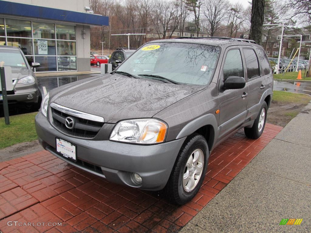 Dark Shadow Gray Metallic 2002 Mazda Tribute LX V6 4WD Exterior Photo #47517049