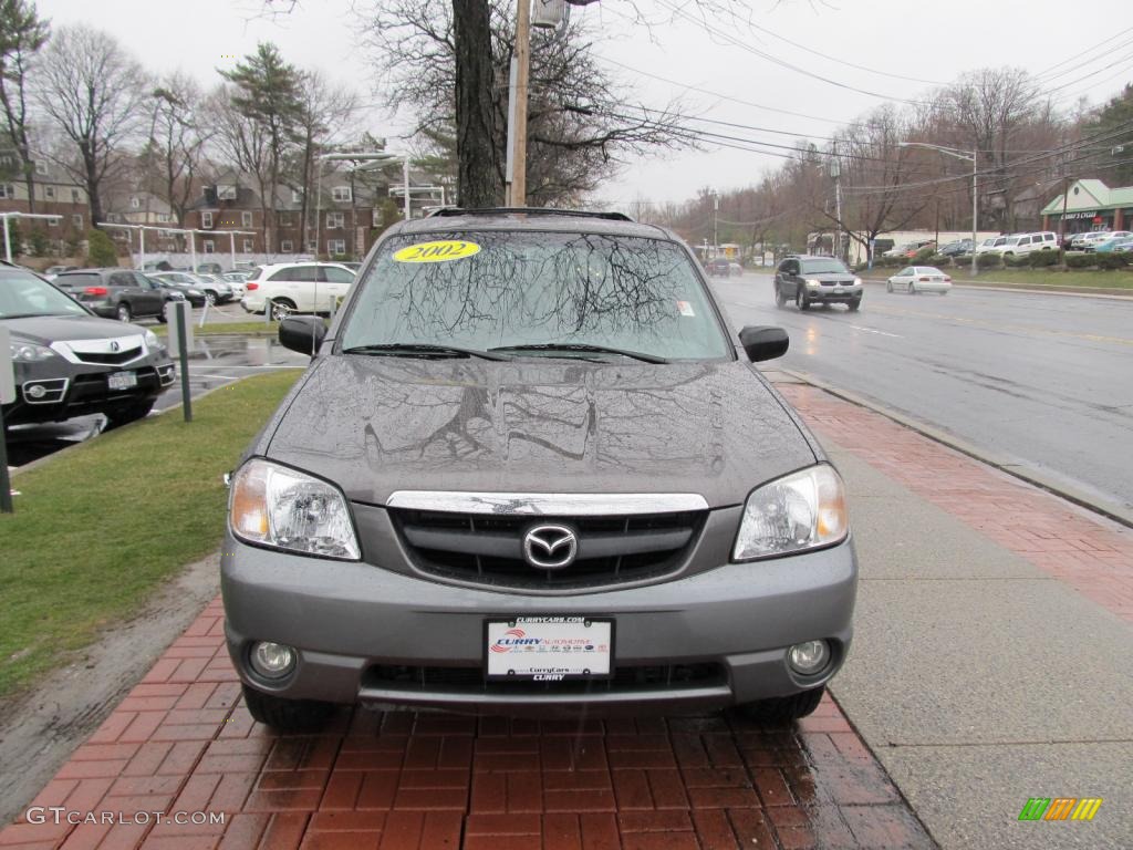 2002 Tribute LX V6 4WD - Dark Shadow Gray Metallic / Gray photo #2