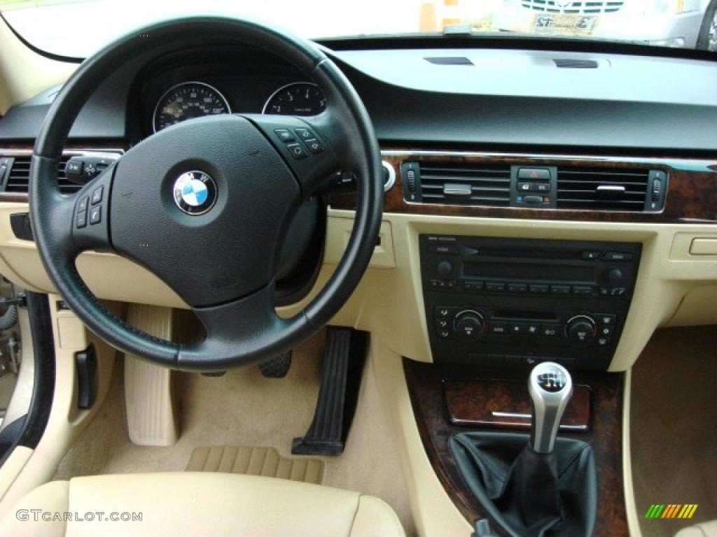 2006 BMW 3 Series 325xi Wagon Sand Dashboard Photo #47517073