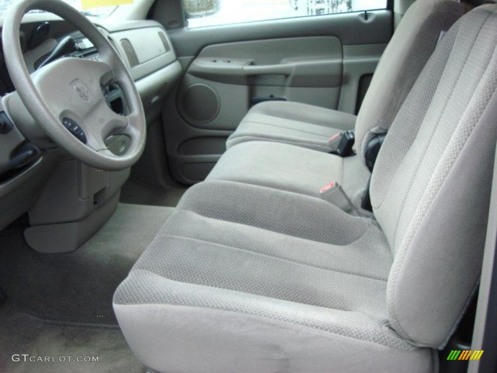 Gray Interior 2003 Dodge Ram 1500 SLT Regular Cab Photo #47517106