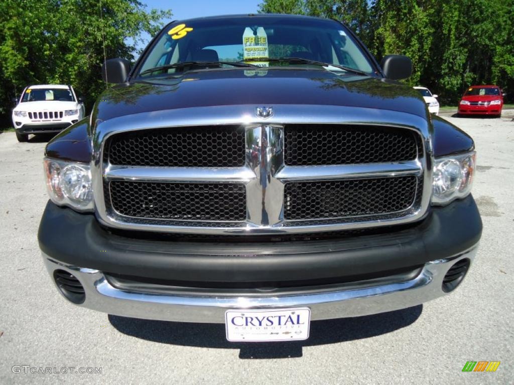 2005 Ram 1500 ST Quad Cab - Deep Molten Red Pearl / Dark Slate Gray photo #20