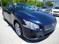 2010 Navy Blue Nissan Maxima 3.5 SV Premium  photo #14