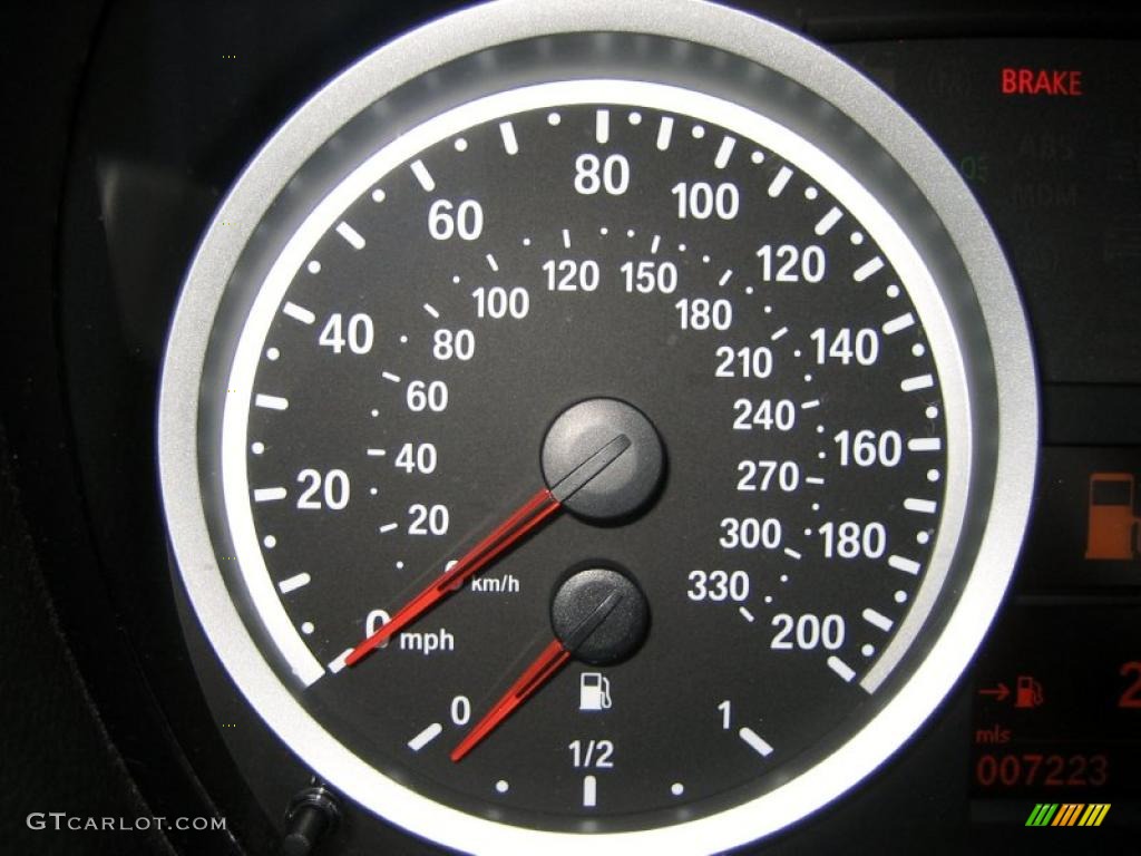 2008 BMW M3 Convertible Gauges Photo #47519080